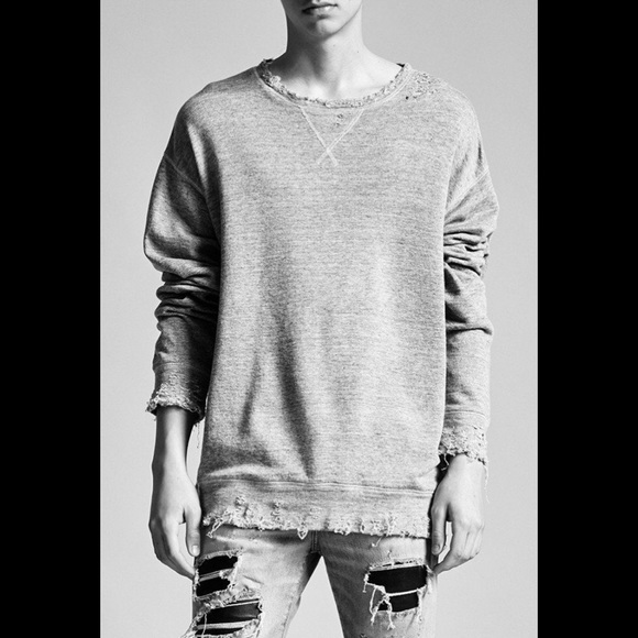 R13 Oversized Vintage sweatshirt. Size large. - Picture 1 of 6